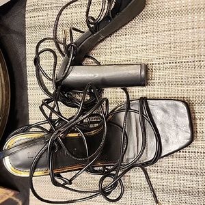 Lace up Gladiator heel